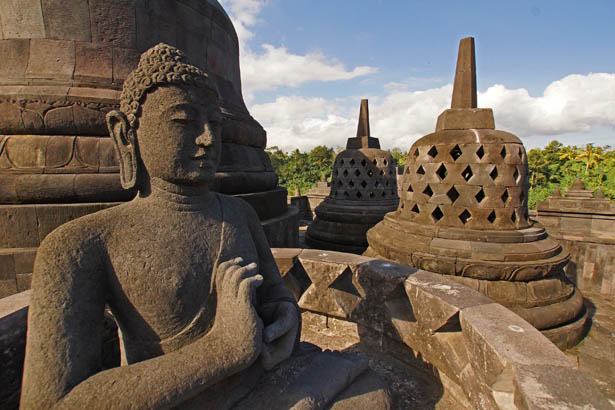 Replica of Borobudur Temple - Stupa Small