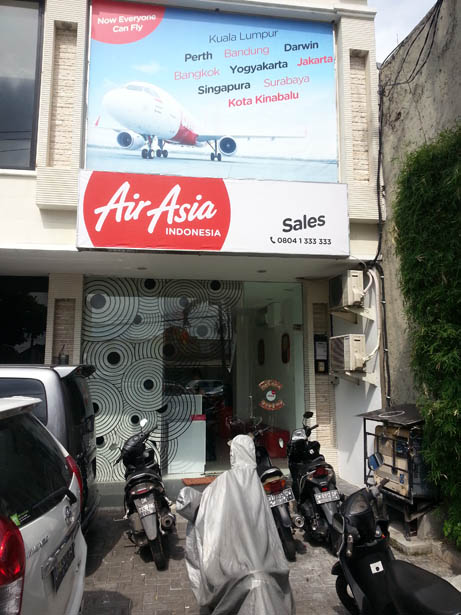 Acheter vos billets d'avion Airasia et payer en liquide Bali (3)