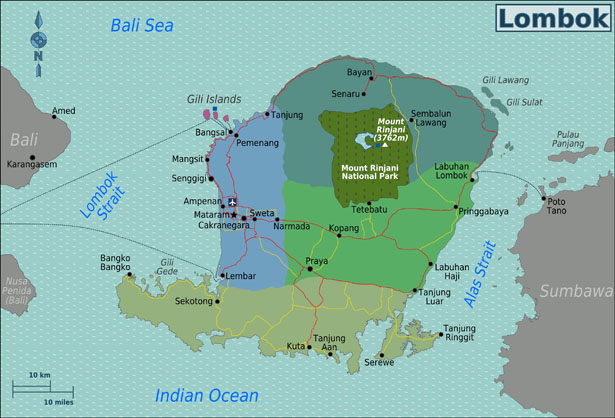 Carte Lombok Regions Lombok_Regions_map Blog bali