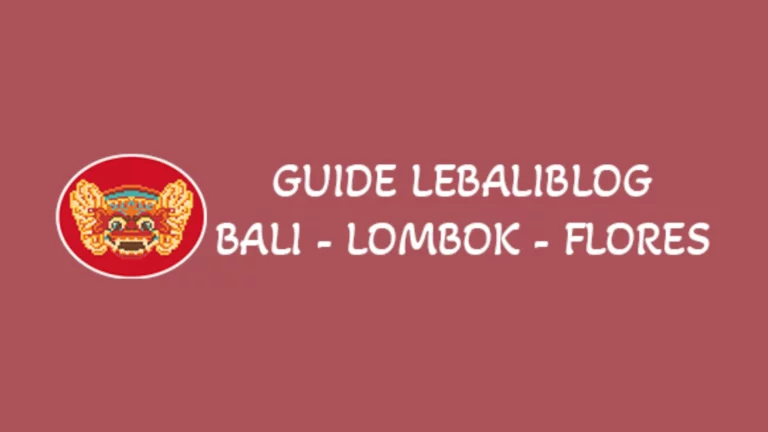 Comment aller de Bali à Lombok ?